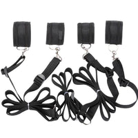 Bondage Bed Set – Verstelbare Pols- en Enkelboeien met Zachte Binnenvoering