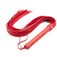 Leren Zweep – Zachte Flogger met Lus Handvat